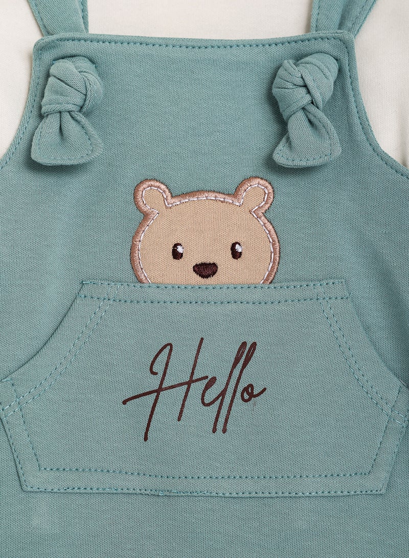 جونيور طقم سالوبيت قطعتين بيبي ولادي - Image 3